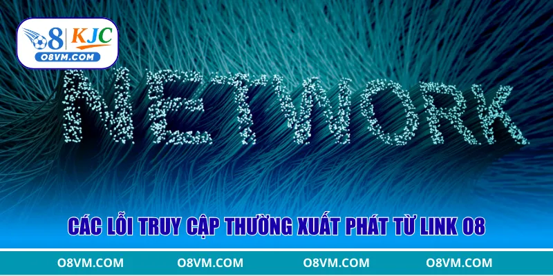 Các lỗi truy cập thường xuất phát từ link O8