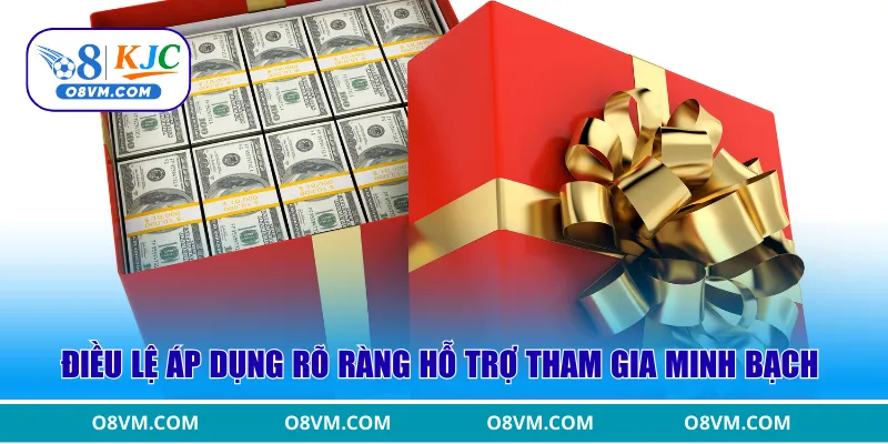 Điều lệ áp dụng rõ ràng hỗ trợ tham gia minh bạch 
